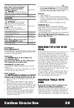 Preview for 13 page of Worx WX530 Original Instructions Manual