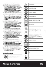 Preview for 73 page of Worx WX530 Original Instructions Manual