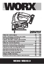 Предварительный просмотр 1 страницы Worx WX548 Original Instructions Manual