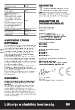 Предварительный просмотр 66 страницы Worx WX548 Original Instructions Manual