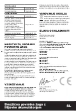 Предварительный просмотр 70 страницы Worx WX548 Original Instructions Manual