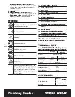 Preview for 6 page of Worx WX641 Safety And Operating Manual