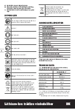 Preview for 62 page of Worx WX803 Manual