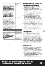 Preview for 109 page of Worx WX803 Manual