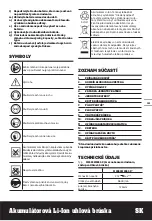 Preview for 121 page of Worx WX803 Manual