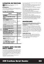 Preview for 10 page of Worx WX822L Instruction Manual