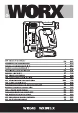 Worx WX843 Series Original Instruction предпросмотр