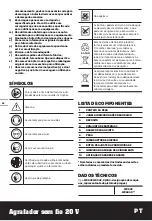 Preview for 36 page of Worx WX843 Series Original Instruction