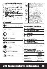 Preview for 47 page of Worx WX843 Series Original Instruction