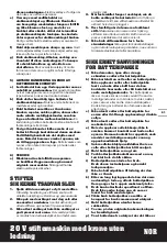 Preview for 51 page of Worx WX843 Series Original Instruction