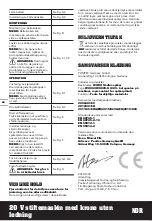 Preview for 54 page of Worx WX843 Series Original Instruction