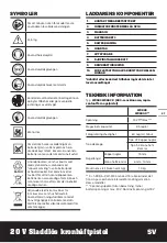 Preview for 57 page of Worx WX843 Series Original Instruction