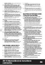 Preview for 88 page of Worx WX843 Series Original Instruction