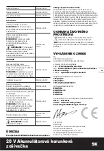 Preview for 91 page of Worx WX843 Series Original Instruction