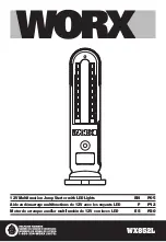 Preview for 1 page of Worx WX852L Manual