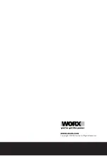 Preview for 32 page of Worx WX852L Manual