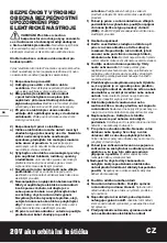 Предварительный просмотр 94 страницы Worx WX856 Original Instructions Manual