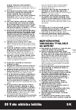 Предварительный просмотр 101 страницы Worx WX856 Original Instructions Manual