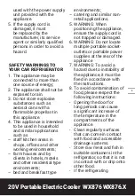 Preview for 3 page of Worx WX876 Safety And Operating Manual