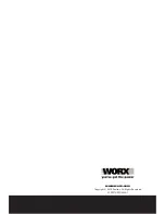 Preview for 16 page of Worx WXI 60 Safety And Operating Manual