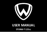 Предварительный просмотр 1 страницы Wottan motor STORM-T 125cc 2022 User Manual