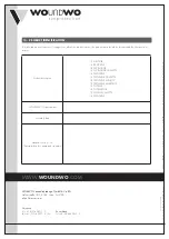 Preview for 8 page of woundwo TOPLINE CASSETTE Instructions For Use Manual