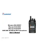 Предварительный просмотр 1 страницы Wouxun KG-UV2D User Manual