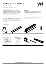 WOVEN IMAGE EchoPanel Array Installation Manual preview