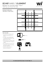 Preview for 4 page of WOVEN IMAGE ECHOPANEL ELEMENT Installation Manual