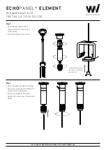 Preview for 7 page of WOVEN IMAGE ECHOPANEL ELEMENT Installation Manual