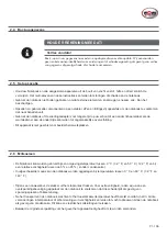 Preview for 91 page of Wow iq 400 Translation Of The Original Operating Instructions