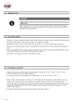 Preview for 112 page of Wow iq 400 Translation Of The Original Operating Instructions