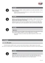 Предварительный просмотр 123 страницы Wow iq 400 Translation Of The Original Operating Instructions