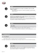 Предварительный просмотр 186 страницы Wow iq 400 Translation Of The Original Operating Instructions