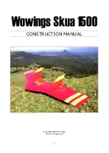 Wowings Skua 1500 Construction Manual предпросмотр