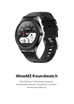 WOWME Roundwatch User Manual предпросмотр