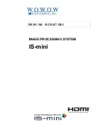 WOWOW Entertainment IS-mini Operating Instructions Manual предпросмотр