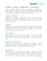 Preview for 8 page of wowvision Collab8 User Manual