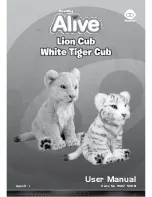 WowWee Alive Lion Cub User Manual preview