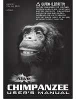 WowWee Chimpanzee User Manual preview