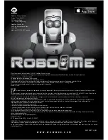 Предварительный просмотр 7 страницы WowWee RoboMe Instruction Manual