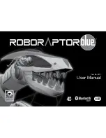 WowWee RoboRaptor Blue User Manual preview