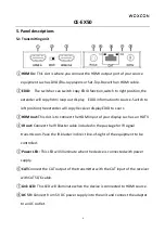 Предварительный просмотр 6 страницы Woxcon CE-EX50 User Manual