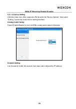 Preview for 31 page of Woxcon IPH400D User Manual