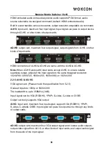 Preview for 15 page of Woxcon MMX1616-N User Manual