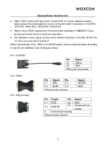 Preview for 12 page of Woxcon MMX88-N User Manual