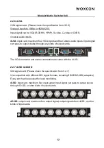 Preview for 17 page of Woxcon MMX88-N User Manual