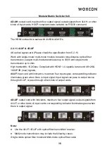 Preview for 21 page of Woxcon MMX88-N User Manual