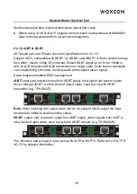 Preview for 22 page of Woxcon MMX88-N User Manual