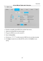 Preview for 22 page of Woxcon MUH44E-H2 KIT User Manual